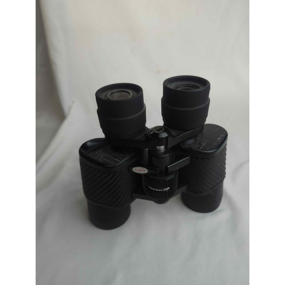 Tasco Zip 7X-21X40 Zoom Binoculars Black Rubber Armored 288FT/1000YDS at 7X